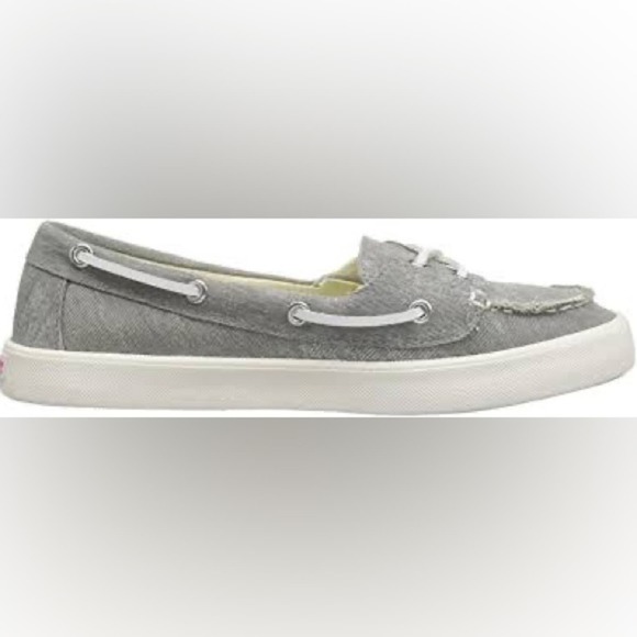 WOMENS ROCK & CANDY GRAY SHERINE BOAT SHOES SIZE 6 NICE - Picture 2 of 9